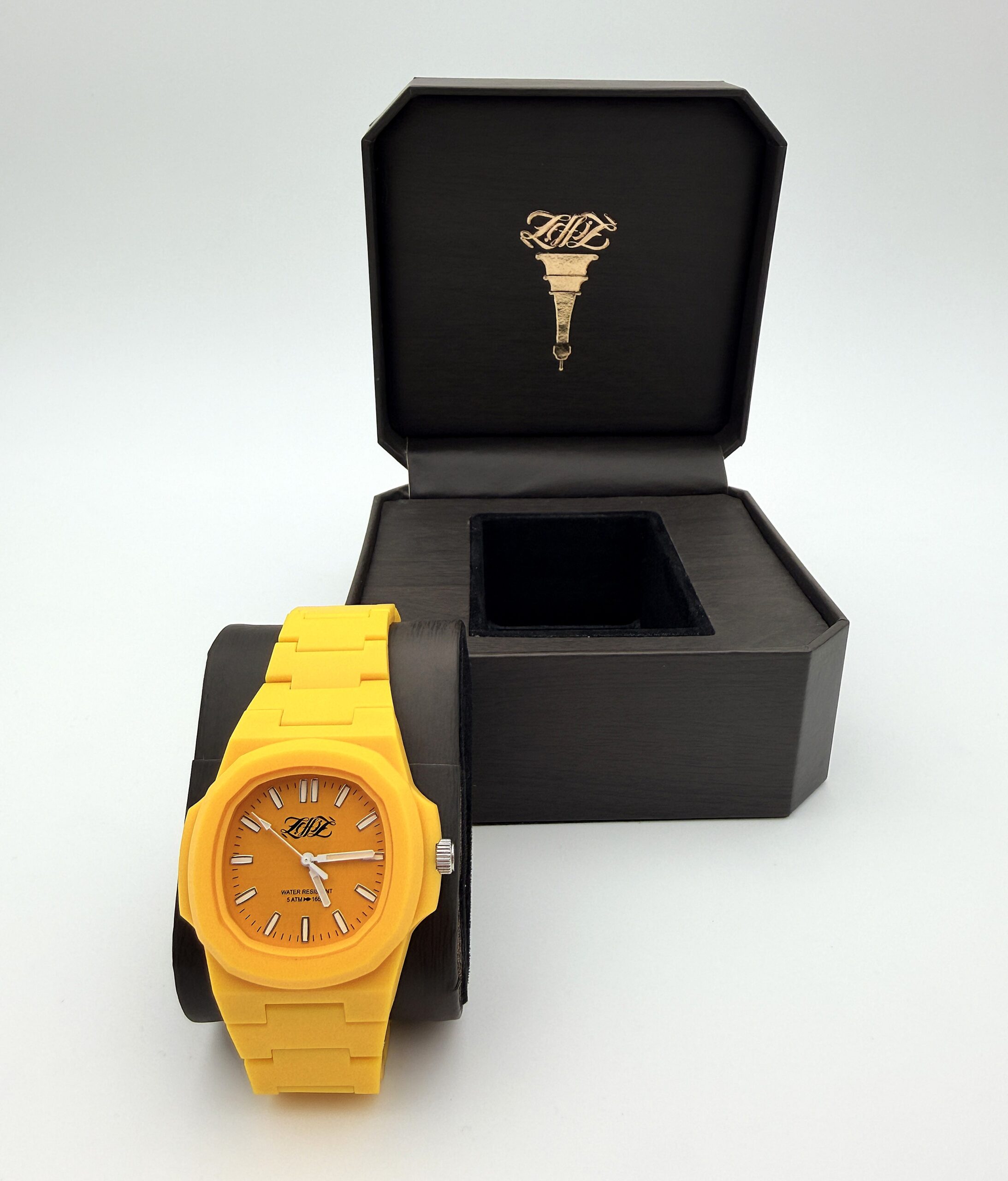 Leffiè orologio giallo 2