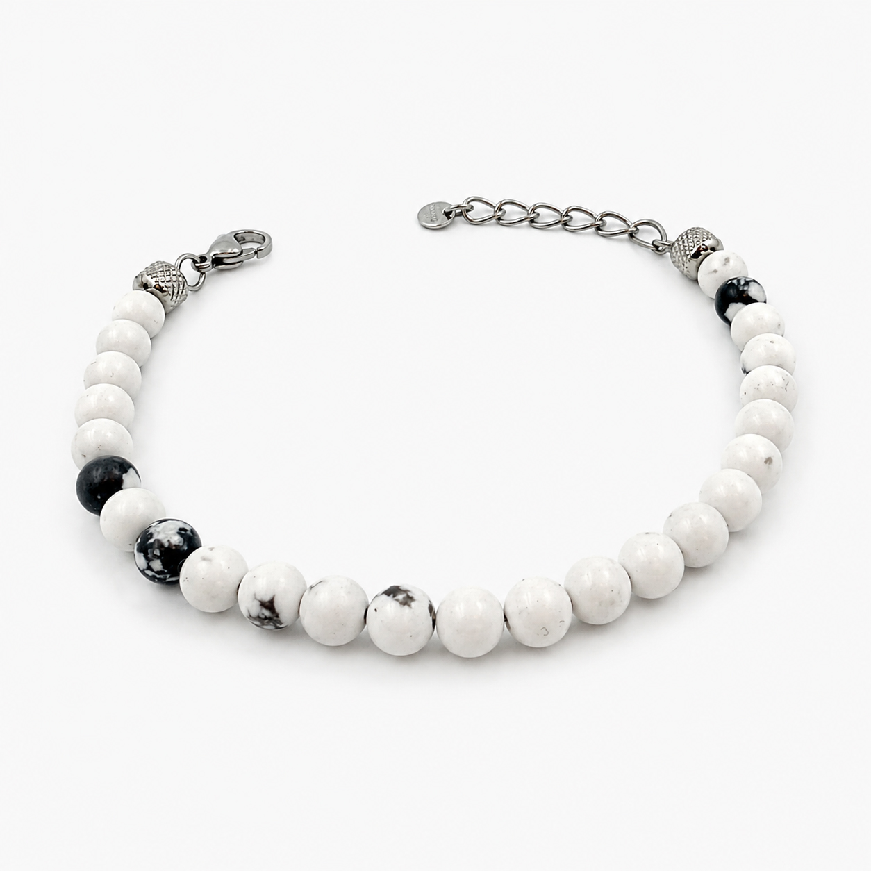 Bracciale Pietra bianca