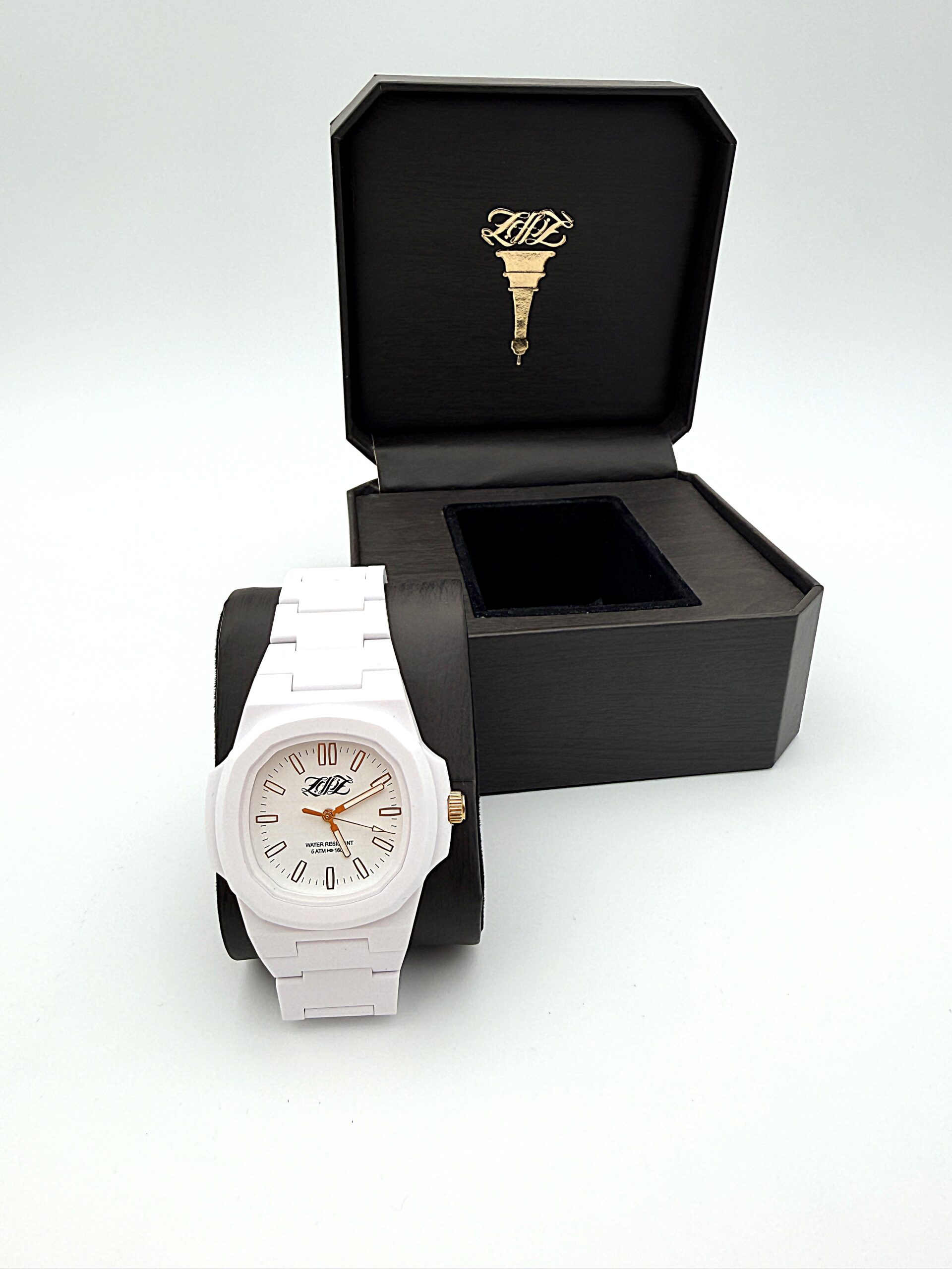 Leffiè orologio bianco-oro 2